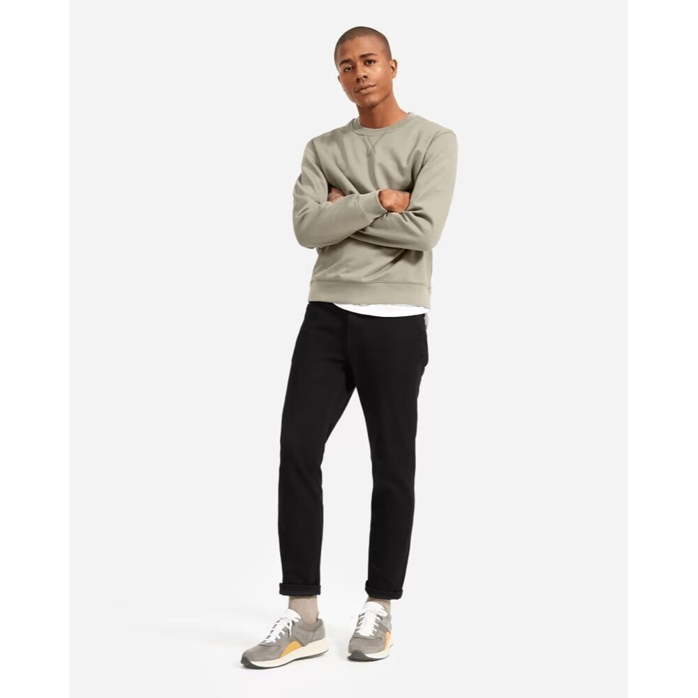 Everlane The Relaxed 4-Way Stretch Organic Jean | Uniform Mens Size 35 x 32 NWT